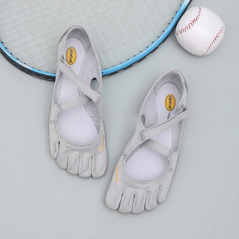Women‘s Five Toe Shoes with Loop Strap - Barefoot Minimalist Flats for Hiking, Yoga, Gym Quick-Dry Water & Everyday Casual Wear