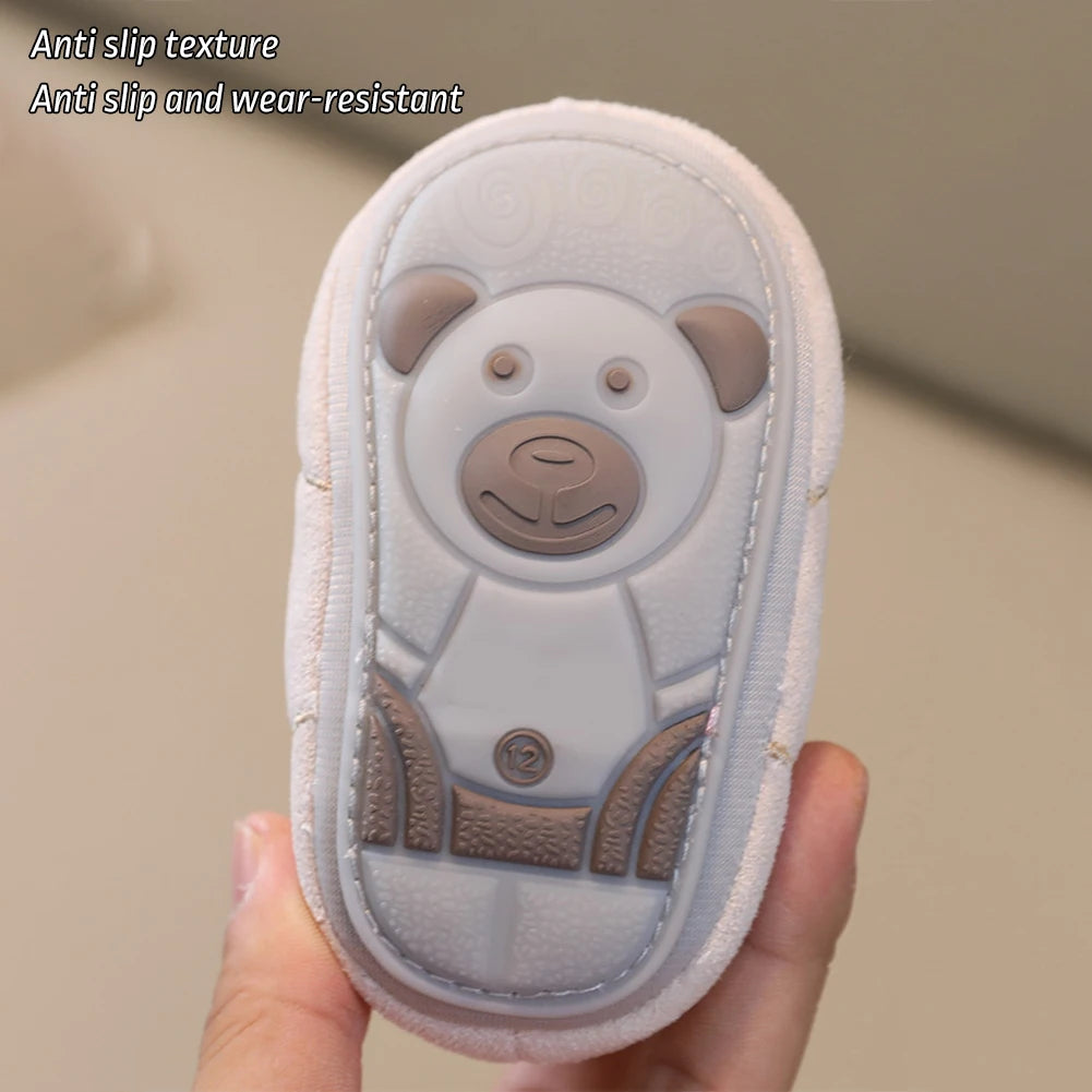 Toddler Shoes Baby Socks Shoe Infant Cartoon Kids Boy Shoes Soft Rubber Sole Child Floor Sneaker Booties For Baby 0-1 Years Old