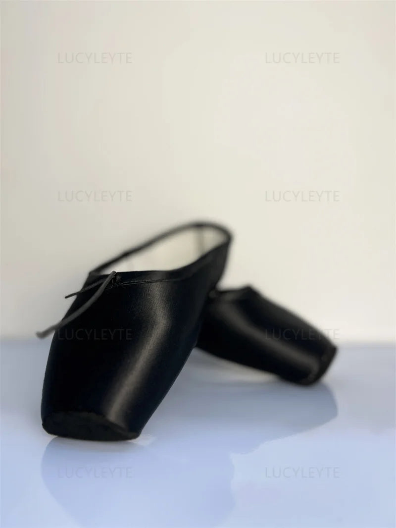 Ballet Dance Shoes Child and Adult Ballet Pointe Shoe Professional with Ribbons Shoes Woman Zapatos Mujer Sneakers Women Girls