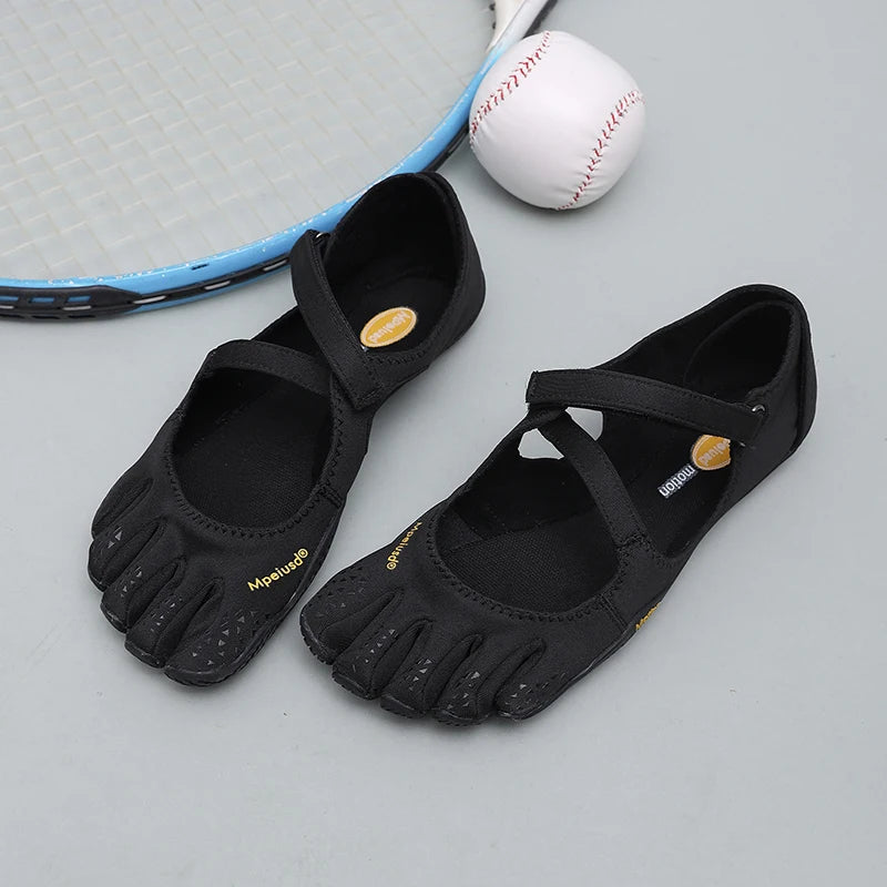Women‘s Five Toe Shoes with Loop Strap - Barefoot Minimalist Flats for Hiking, Yoga, Gym Quick-Dry Water & Everyday Casual Wear